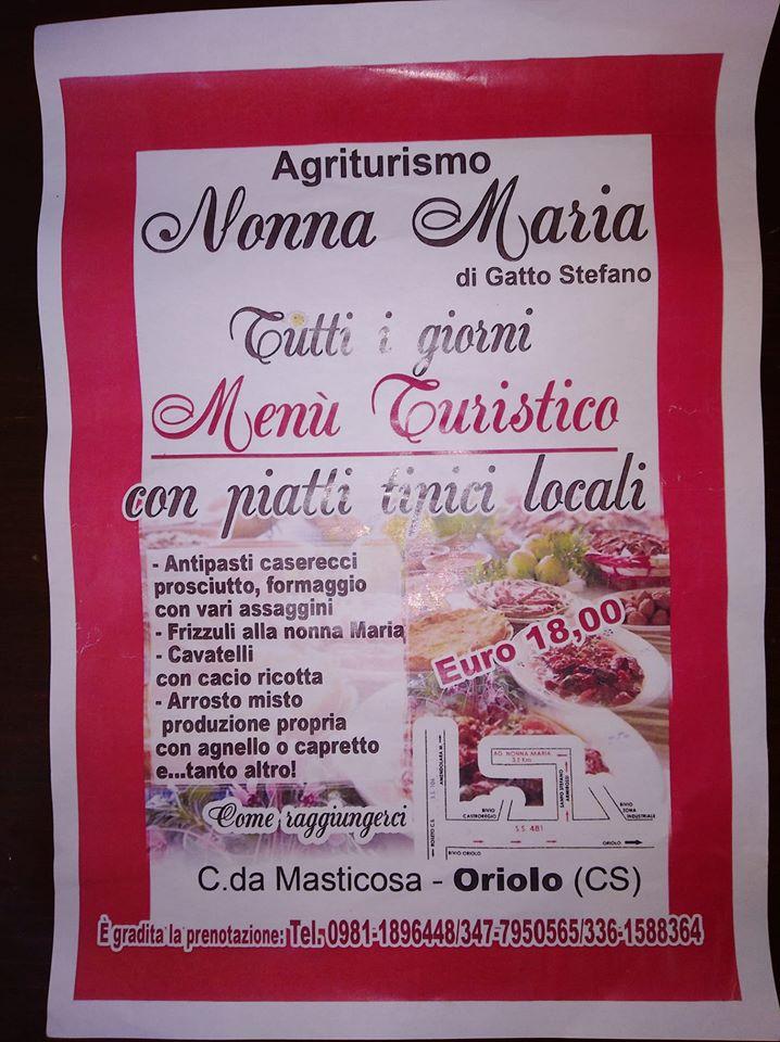 Agriturismo Nonna Maria Oriolo