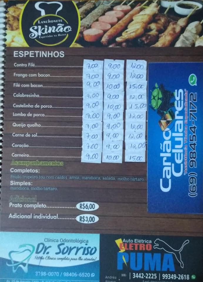 Lanchonete Skinao Rolim de Moura RO