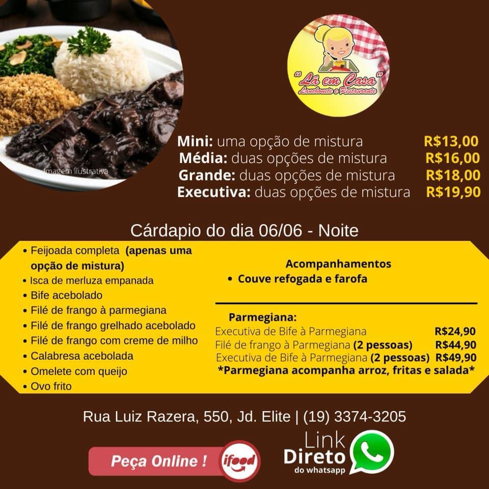 La em Casa Restaurante em Piracicaba