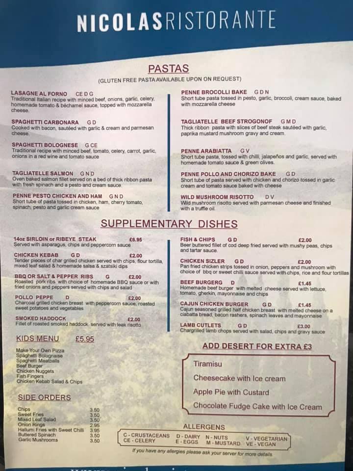 Nicola's South Road Waterloo Liverpool