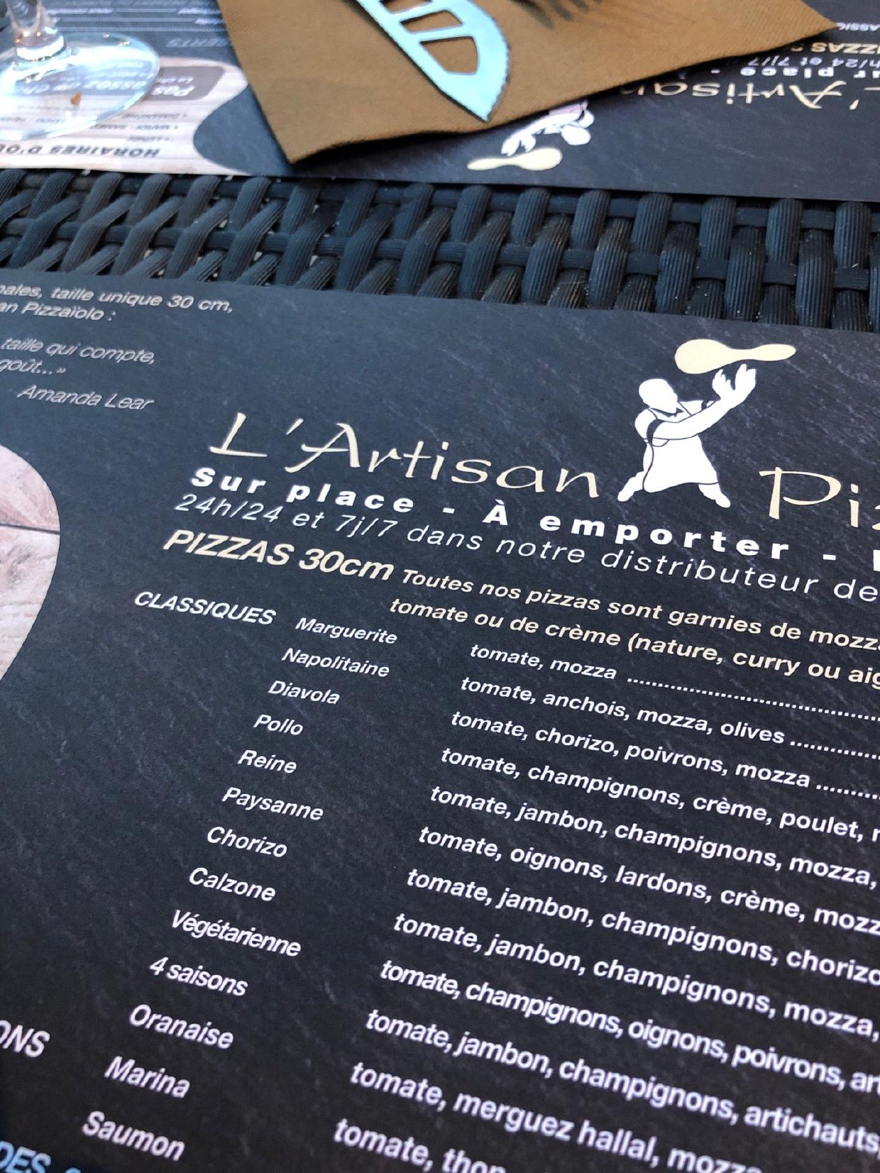 L'artisan Pizzaïolo