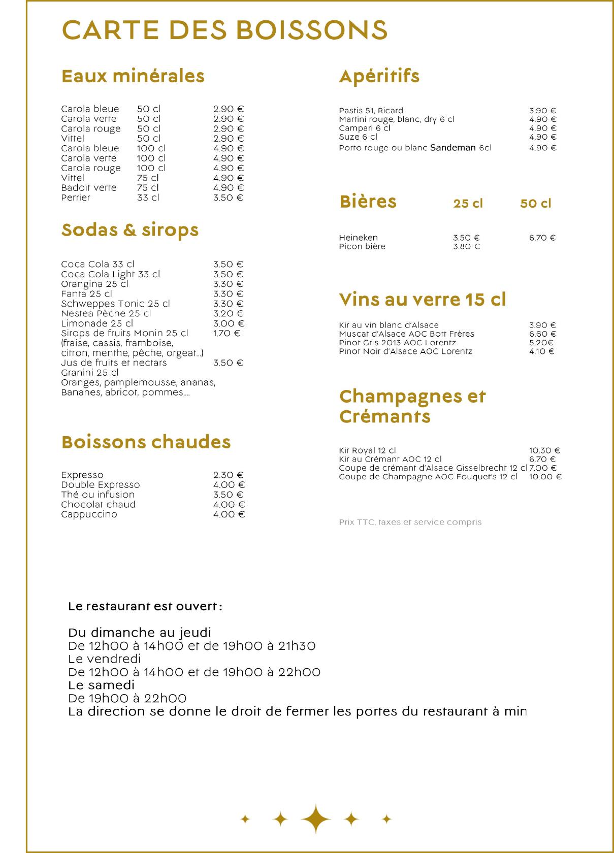 Restaurant Barrière Ribeauvillé