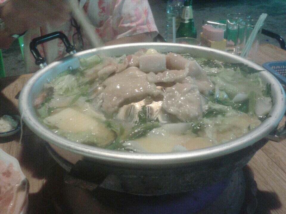 เฮฮา หมู-เนื้อ กระทะ