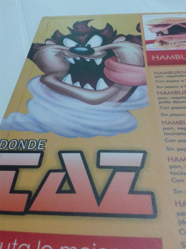 Donde Taz Comida Rápida