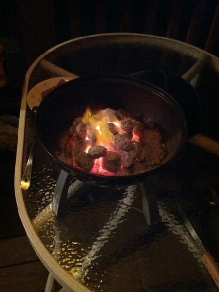 BBQ on the porch