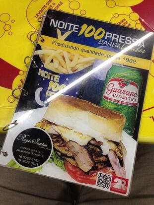 Noite 100 Pressa - Barba Lanches