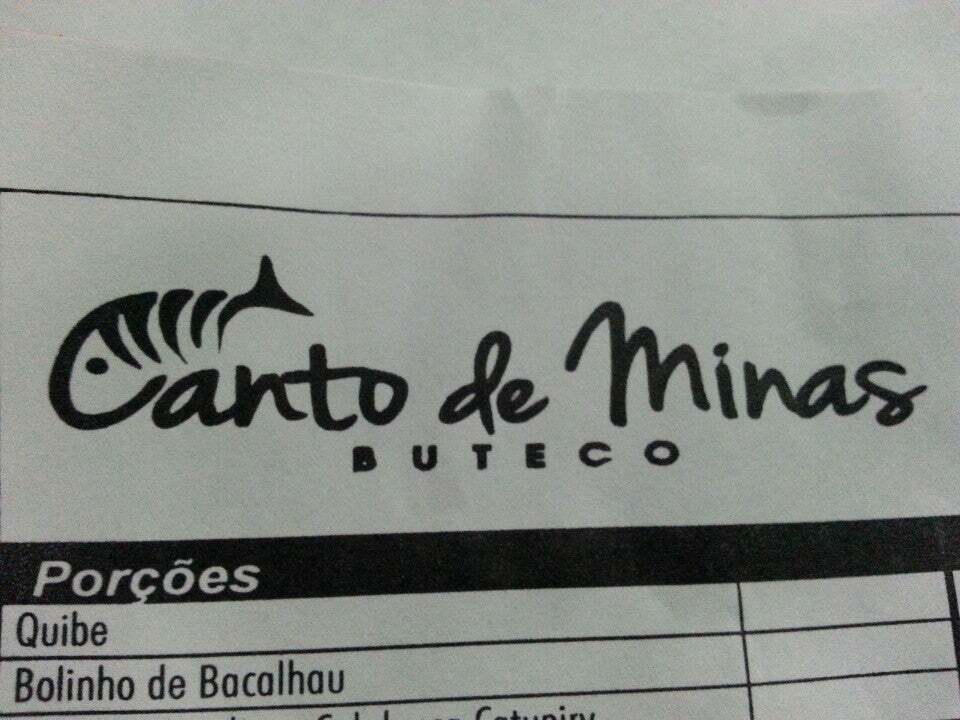 Buteco Canto de Minas
