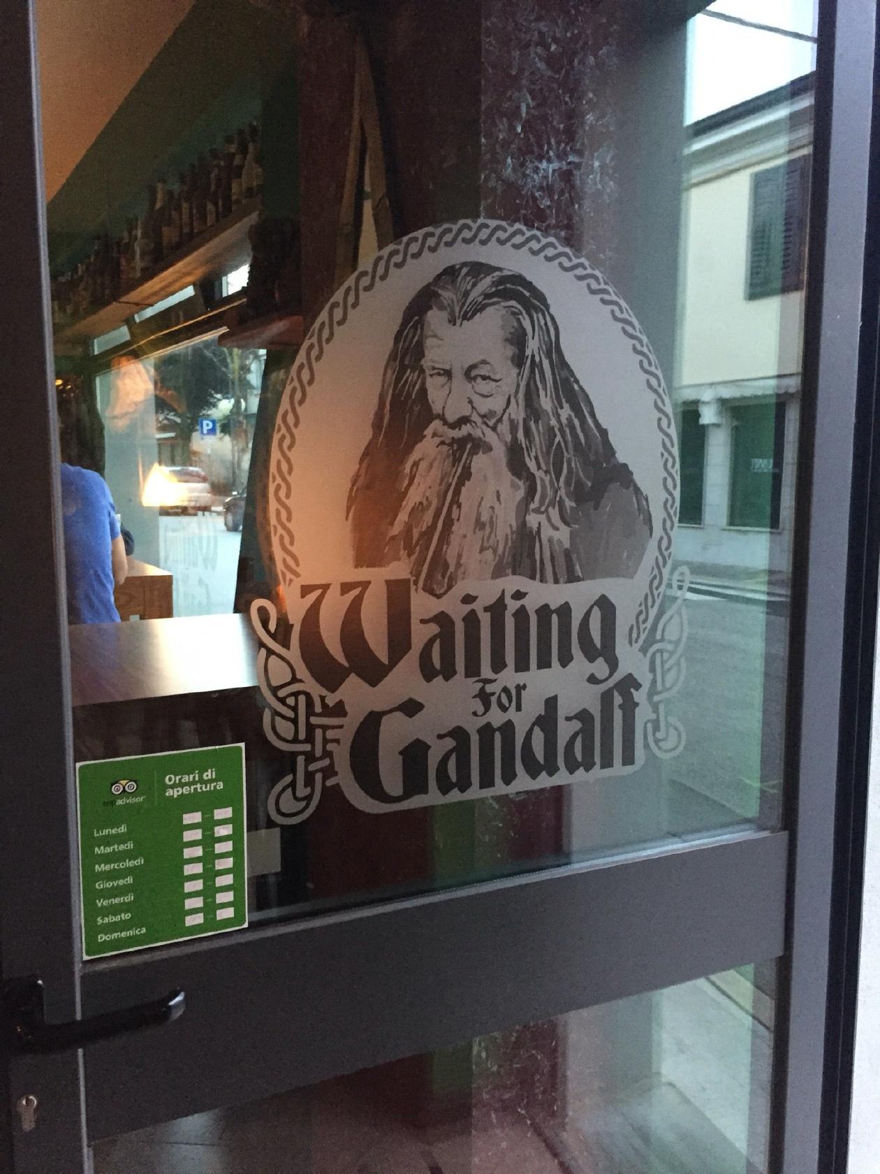 Waiting for Gandalf