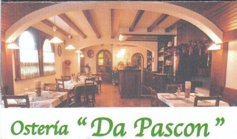 Osteria da Pascon