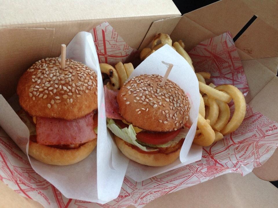 スライダーズ 飛騨牛バーガー