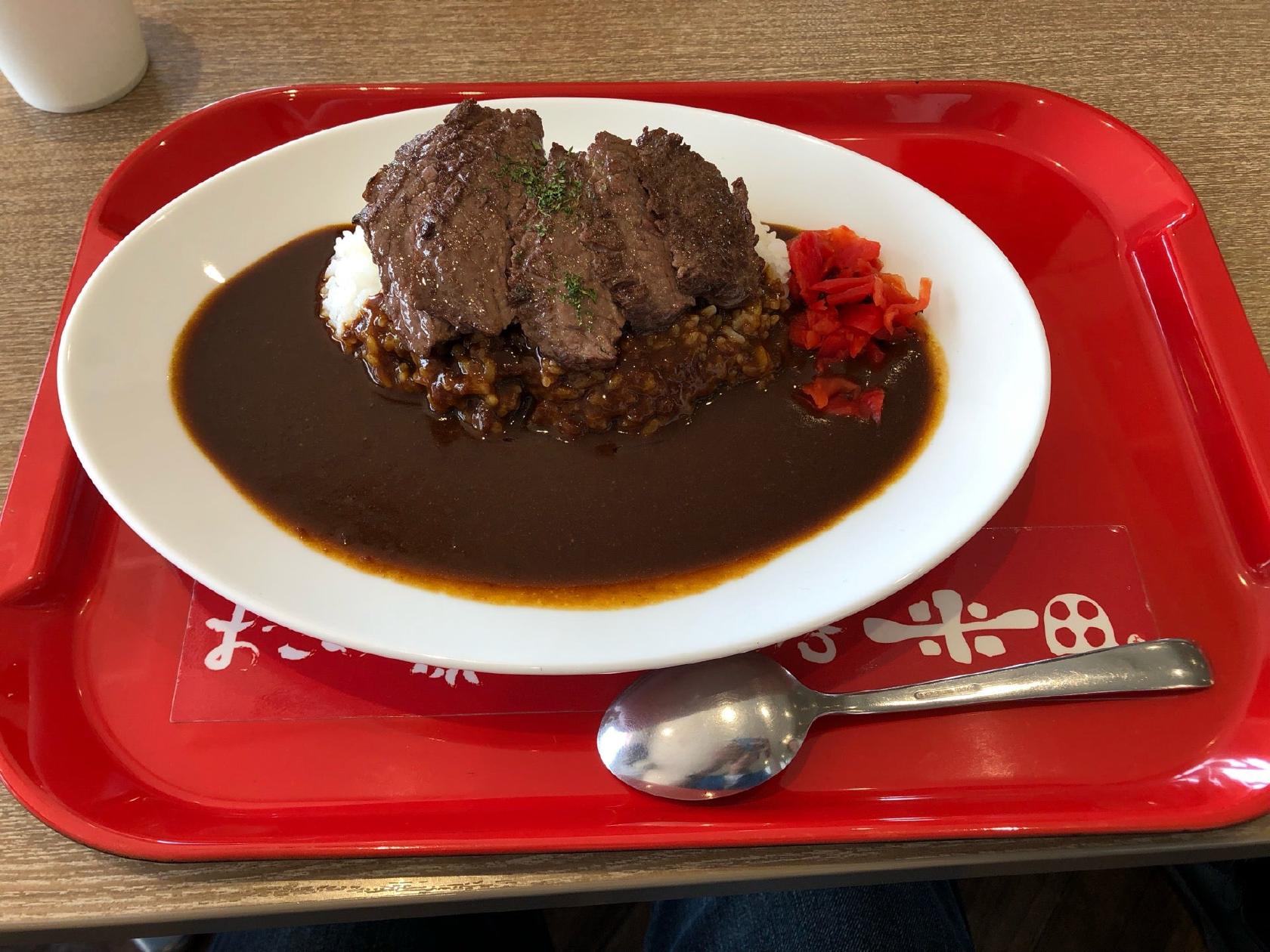 なにわ 黒カレー家本舗 三井アウトレットモール 竜王
