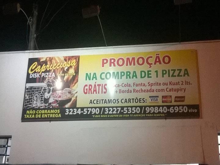 Pizzaria capricciosa vila cardia
