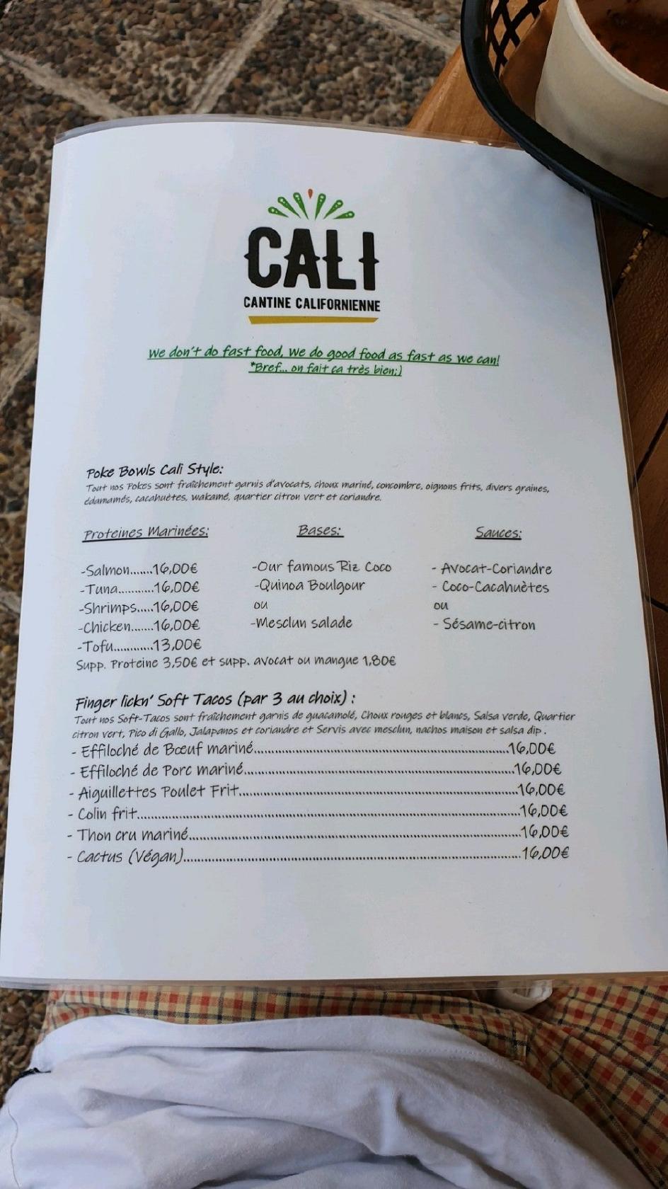 Cali Cantine Californienne