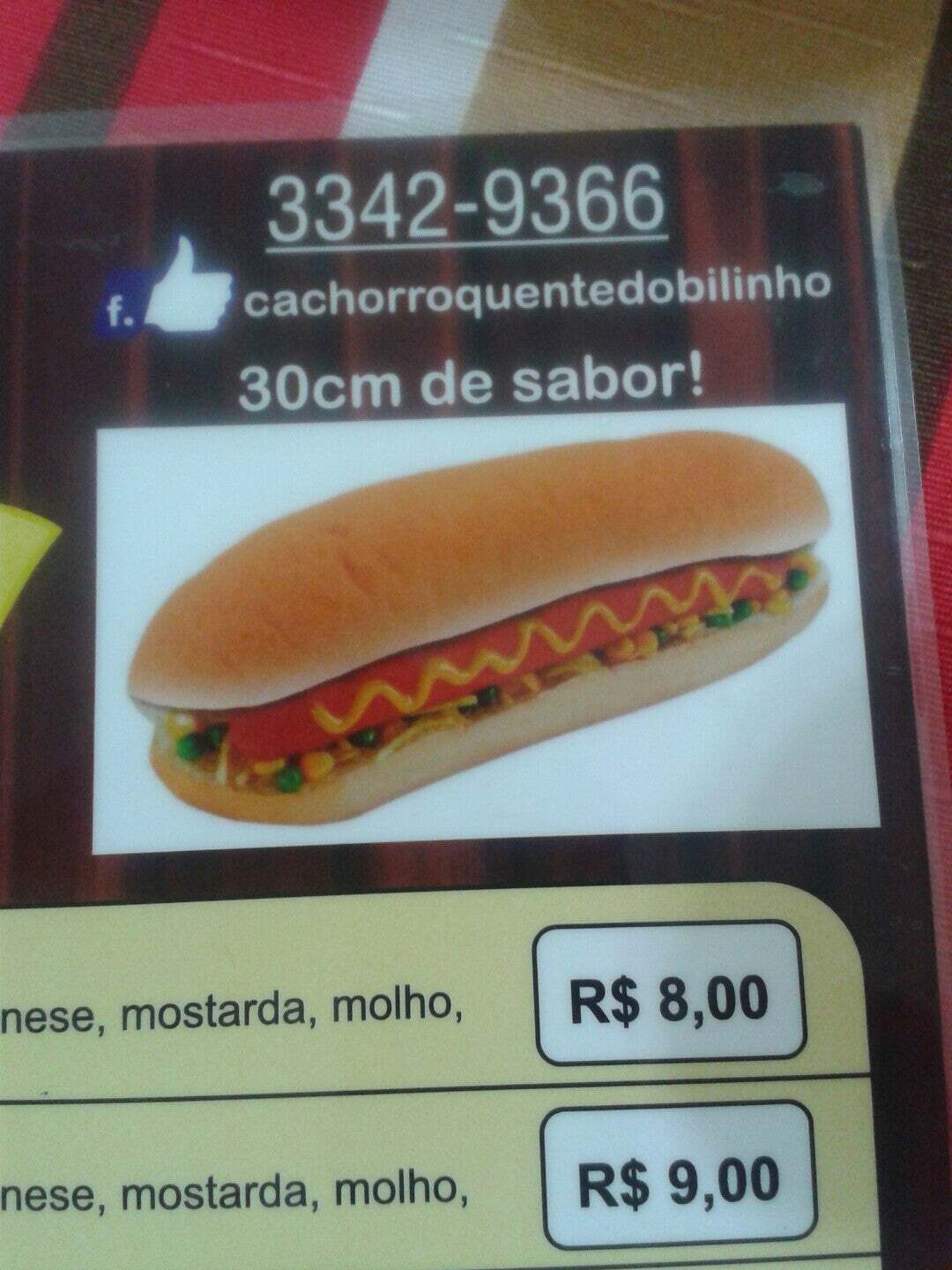 Cachorro Quente do Bilinho