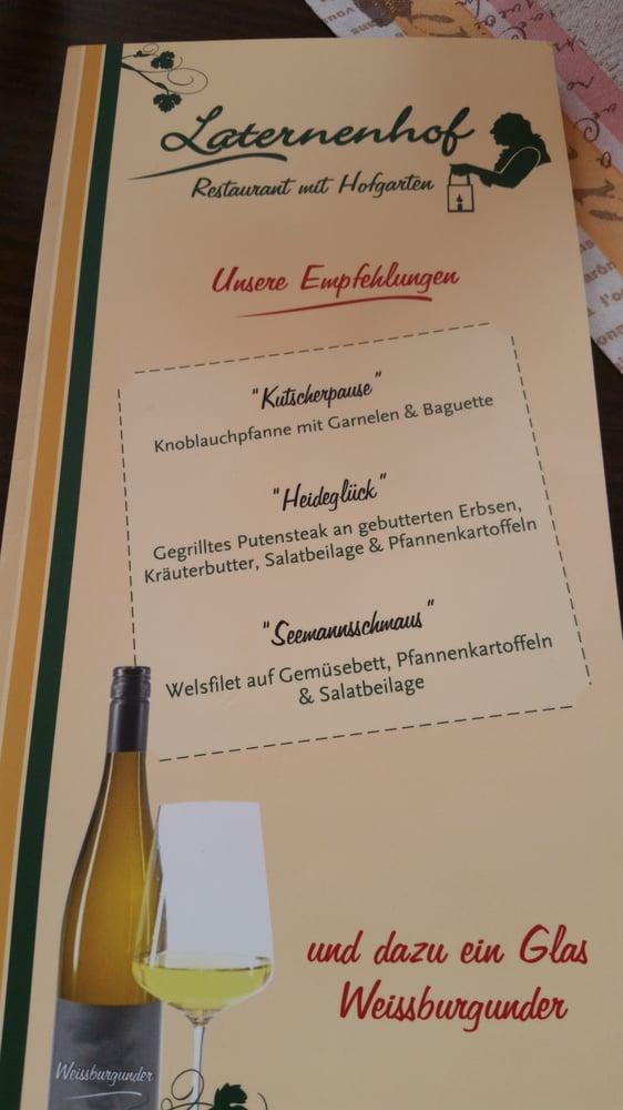 Laternenhof Rheinsberg( Beste Schnitzel der Stadt );)