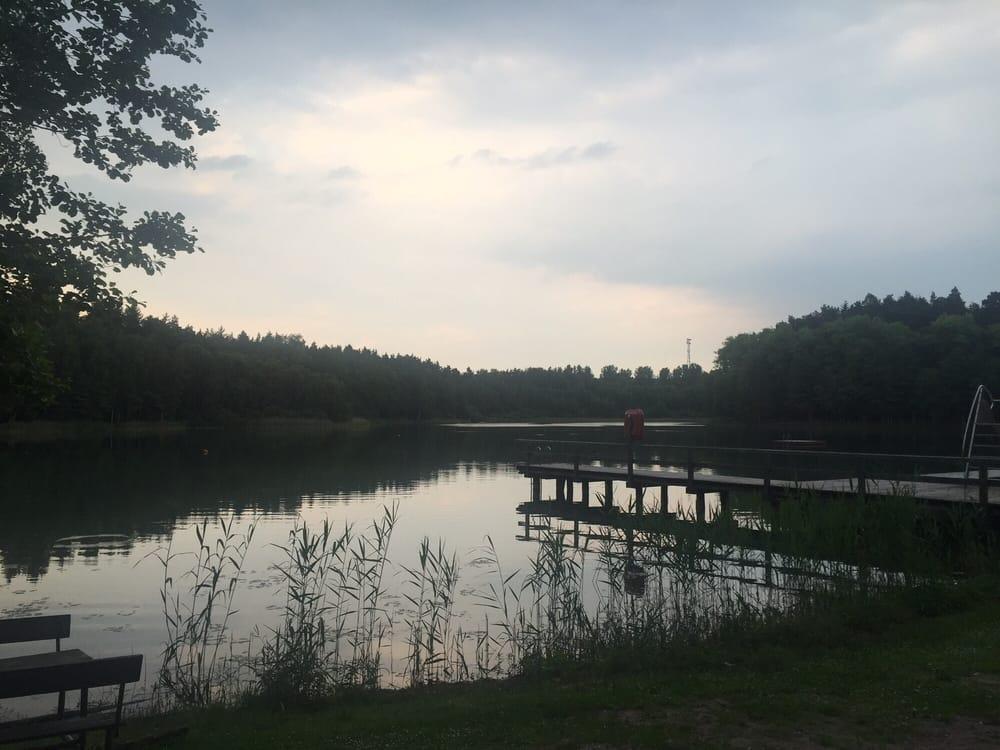 Blockhütte Roter See