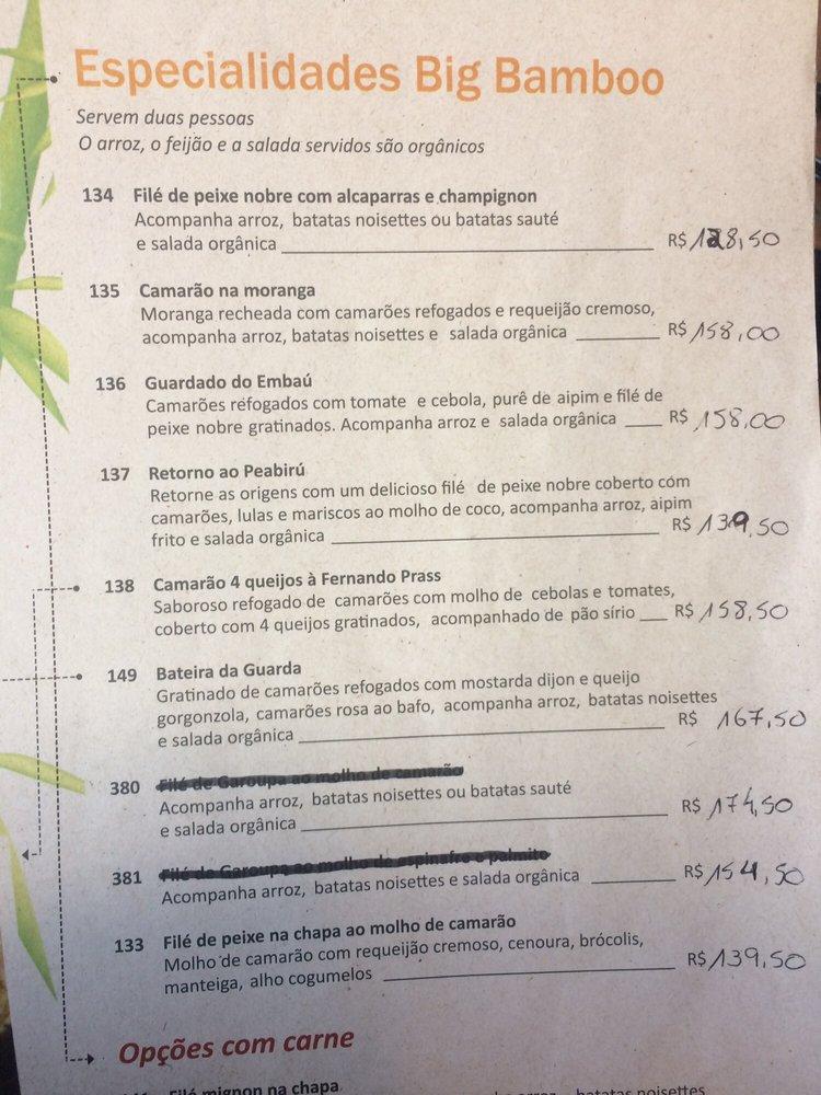 Big Bamboo - Ecogastronomia