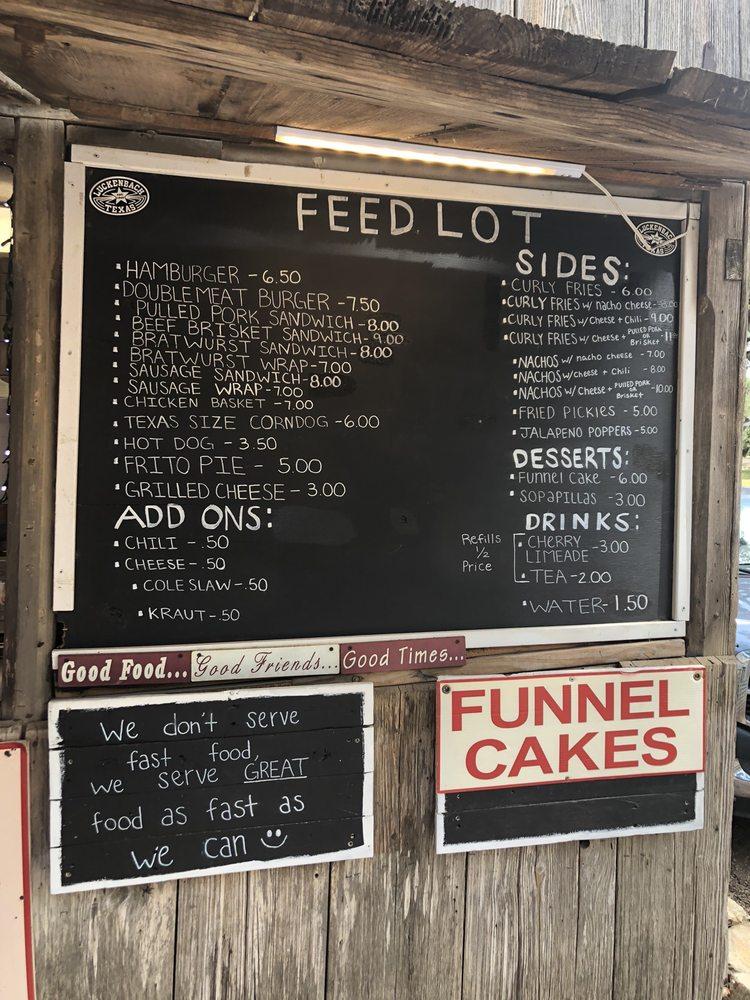 The Midnight Munch at the Luckenbach Feedlot