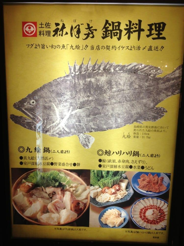 銀座 土佐料理 祢保希
