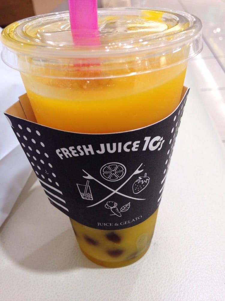 JUICE & GELATO FRESH JUICE 10's(TEN'S)