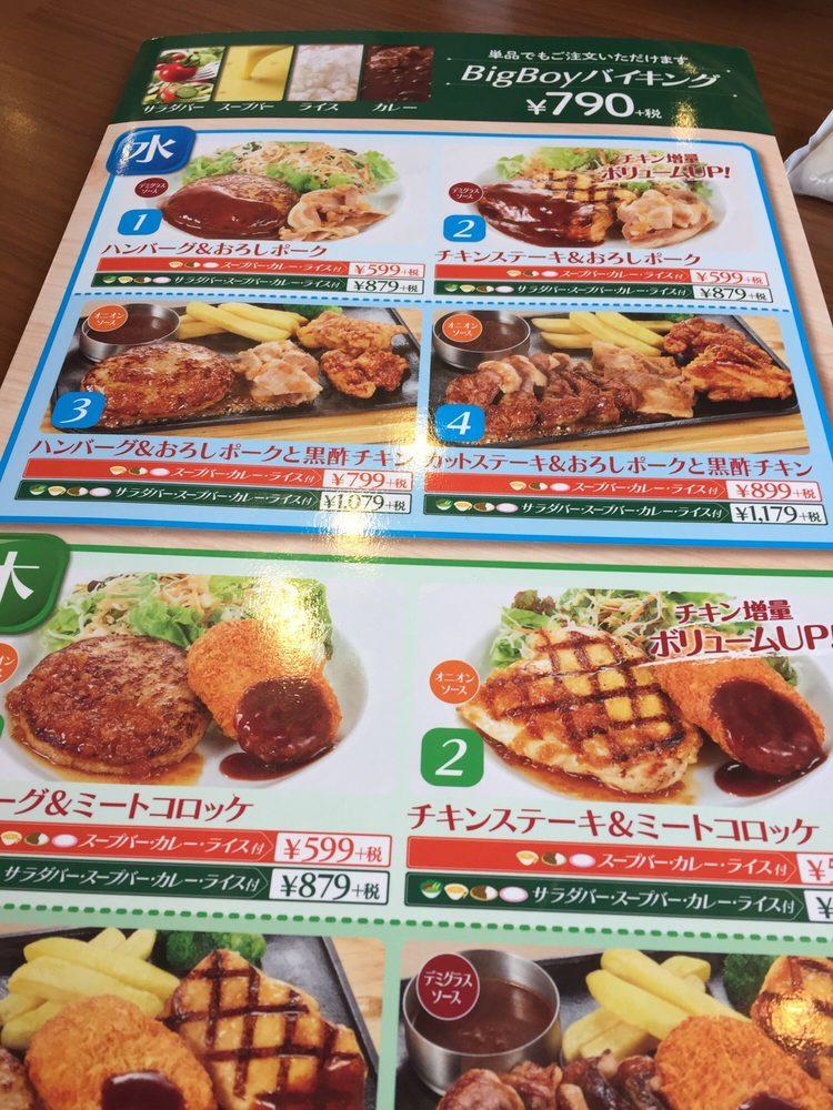 ビッグボーイ所沢けやき台店
