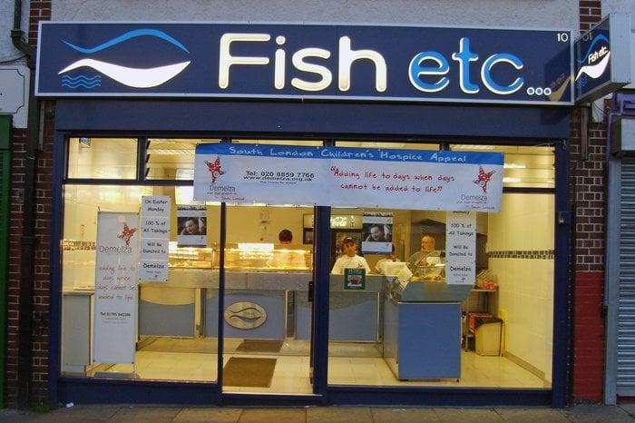 The Major plaice Fish and Chips