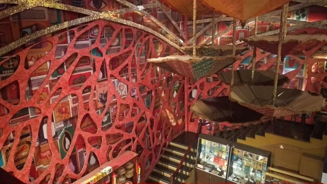 Tea stall near kingdom of dreams