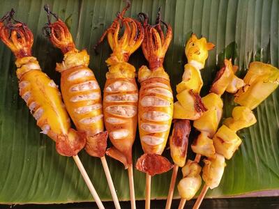 กุ้งเผาซีฟู๊ด