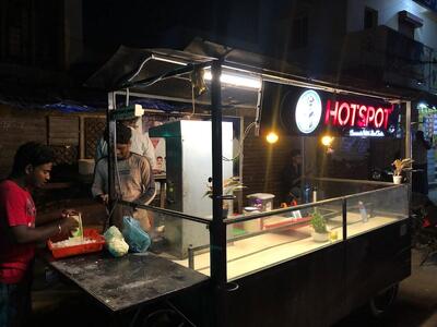 Hotspot shawarma stall