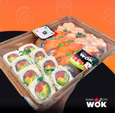 Sushi city wok