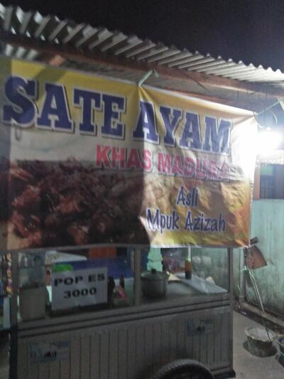 Sate ayam madura azizah