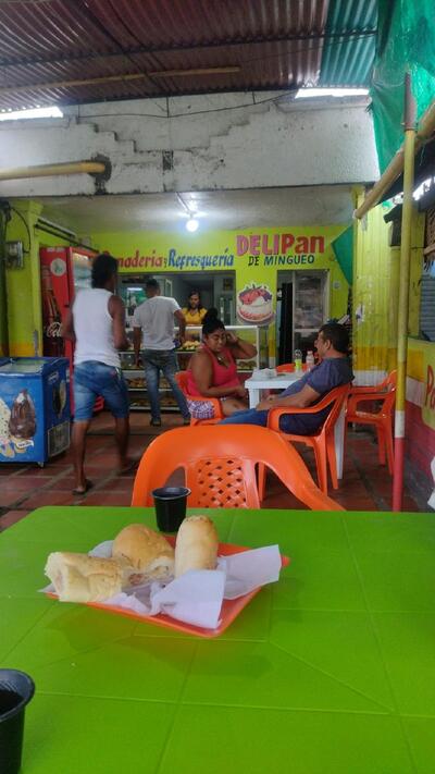 Panadería y refresqueria Delipan de Mingueo