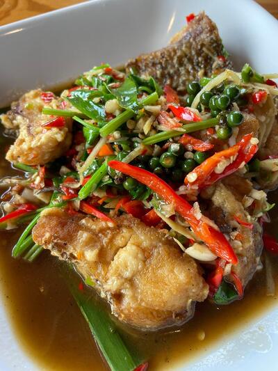 หัวพาน ซีฟู้ด สิชล โดยแพปลาทะเลใจ