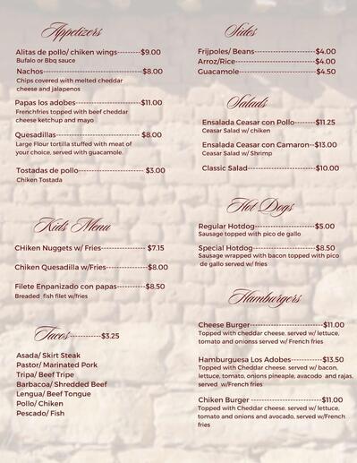 Los Adobes Restaurant & Buffet