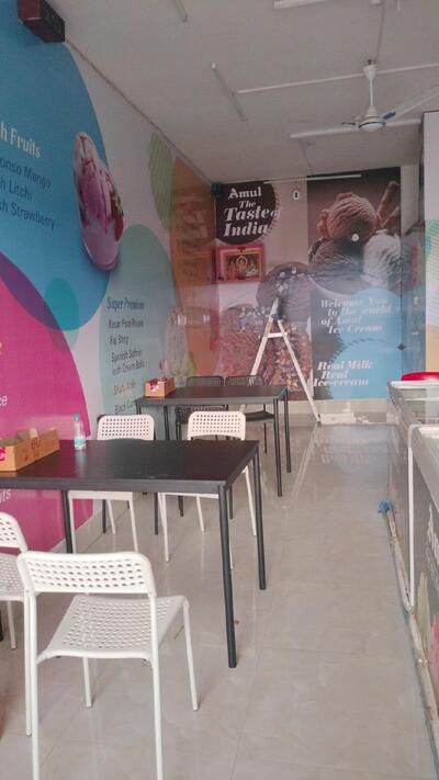 Amul ice cream parlour