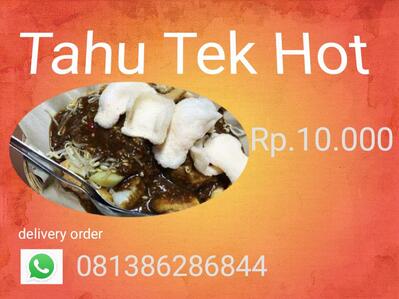 Tahu Tek hot