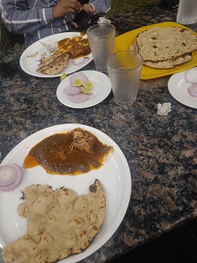 Kesari colour of food