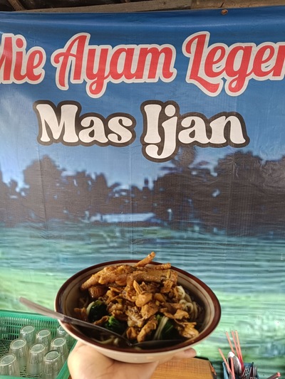 Mie ayam legend mas Ijan 2