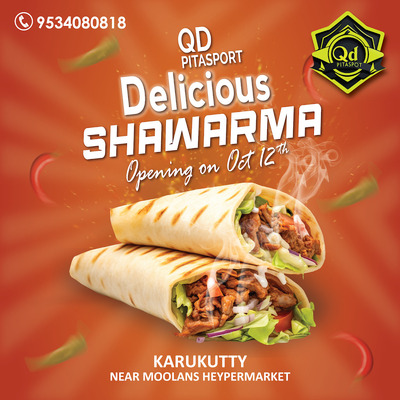QD PITASPOT - Shawarma Spot in Angamaly