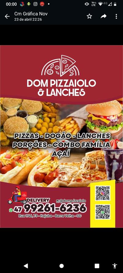 Dom Pizzaiolo & lanches