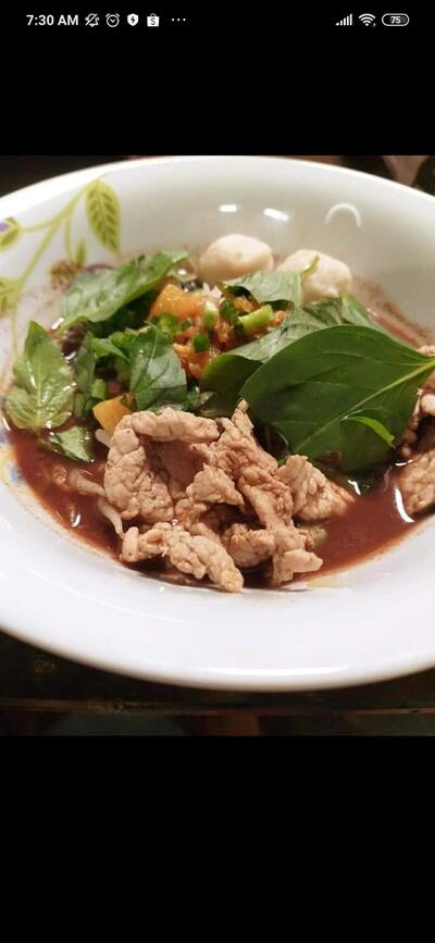 คีบเส้น ก๋วยเตี๋ยวเรือ