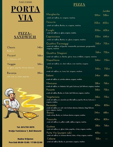 Fast Food Porta Via