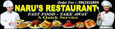Naru's Restaurant Delicious Fast Food.