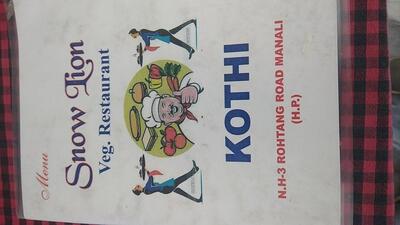 The visual representation of Snow view Restaurant’s brand