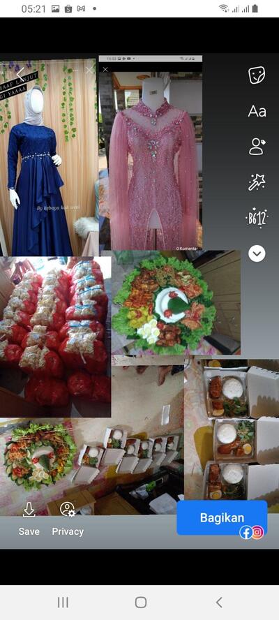 Wardah catering & wardah payet