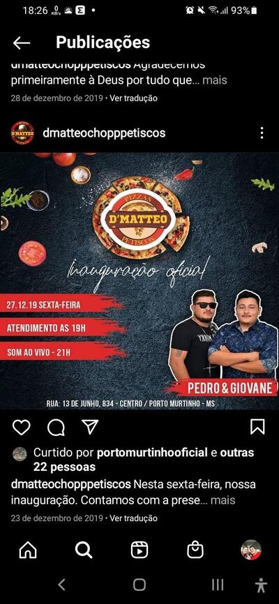 D'Matteo Chopp e Petiscos