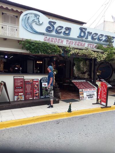 Sea Breeze Restaurant Sidari Corfu