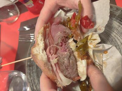 Asterix&Obelix pizza burger brace