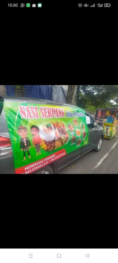 Nasi serpang khas madura