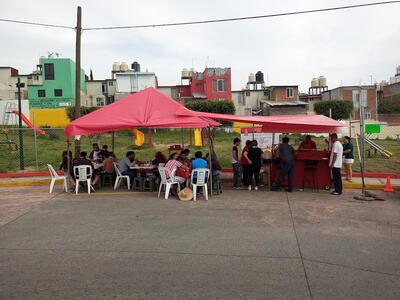 Tacos de barbacoa la estrella